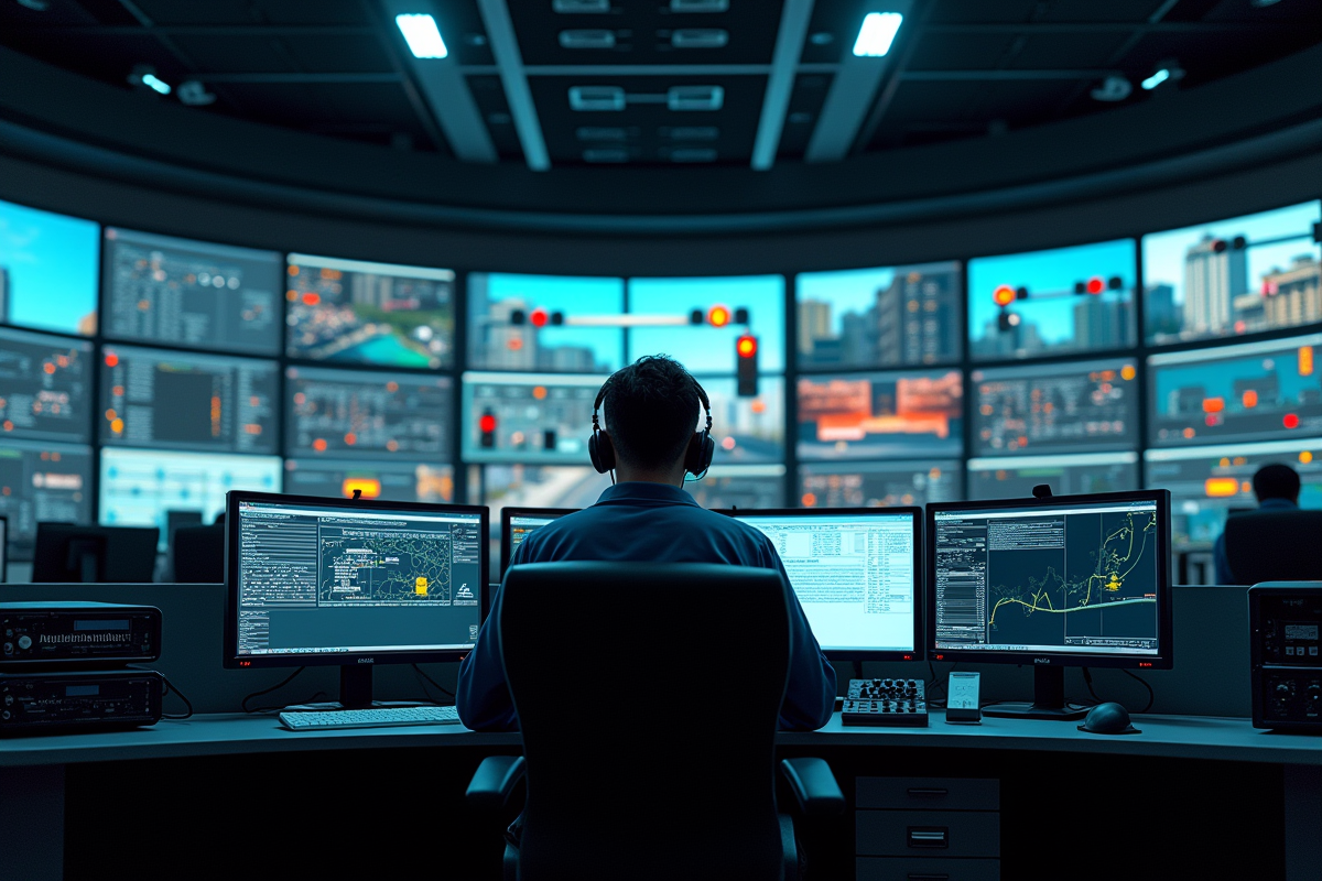 Systeme embarque de gestion de trafic